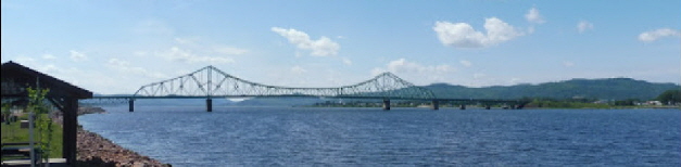 J.C.Van Horne Bridge to Campbellton